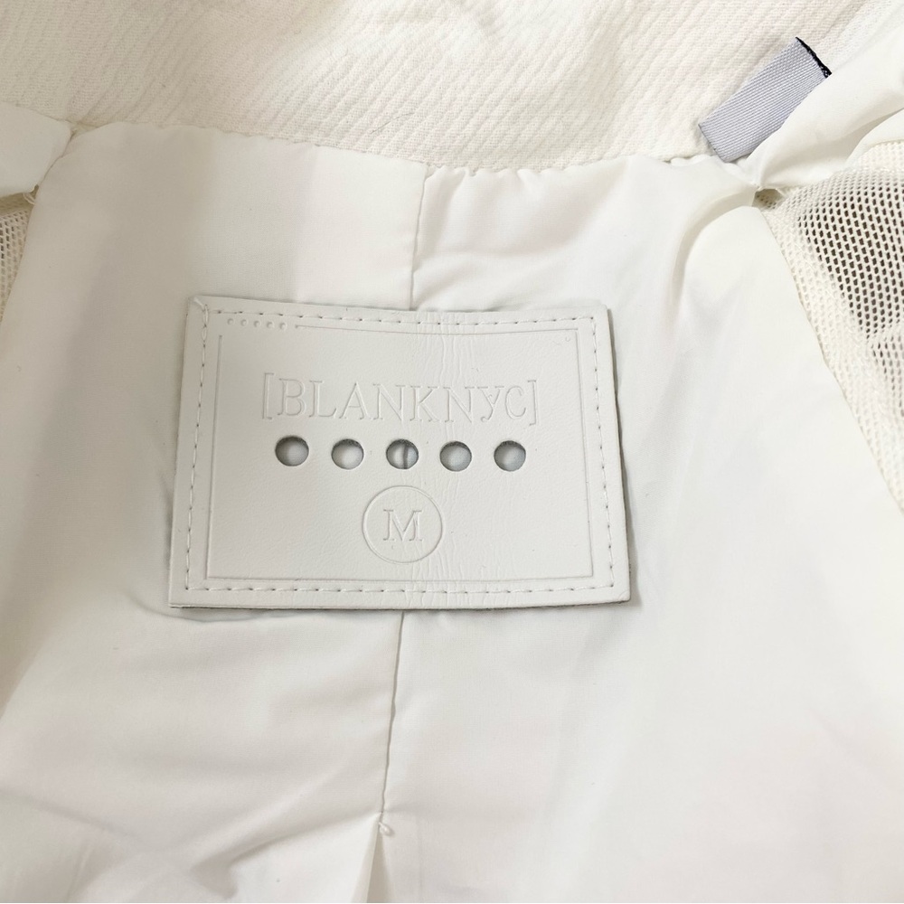 Blank NYC Off-White Moto Asymmetrical Zip Jacket - Picture 5 of 5